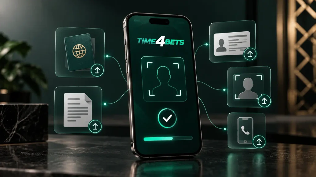 Time4Bets KYC verification documents for account access