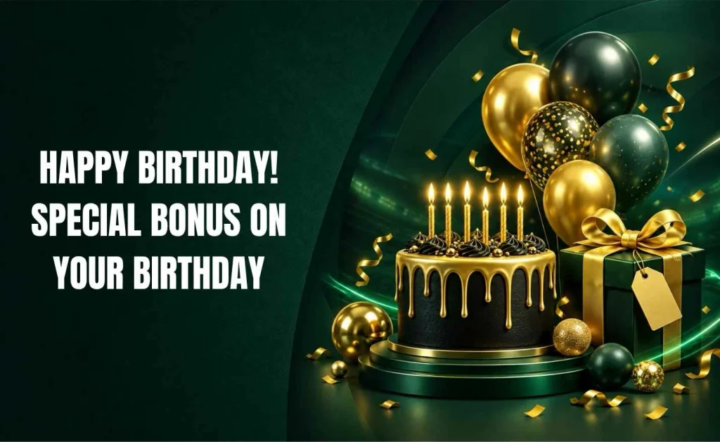 Time4Bets birthday reward promotion